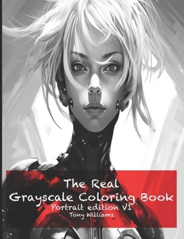 Paperback The Real Grayscale Coloring Book