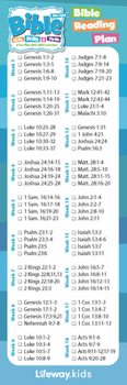 Bookmark Bible Skills Drills and Thrills: Blue Cycle - Bible Reading Plan Bookmark (Package of 25): A Fun Filled Bible Skills Curriculum Book