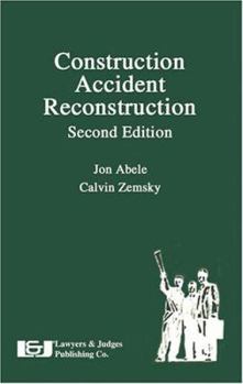 Paperback Construction Accident Reconstruction [With CD-ROM] Book