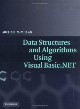 Paperback Data Structures and Algorithms Using Visual Basic.Net Book