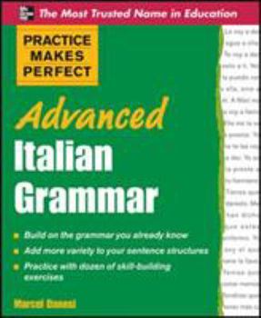 Paperback Advanced Italian Grammar Book