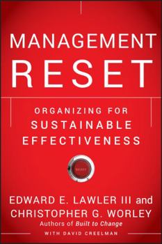 Hardcover Management Reset: Organizing for Sustainable Effectiveness Book
