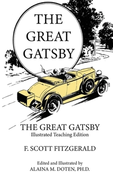 Paperback The Great Gatsby: Illustrated Teaching Edition Book