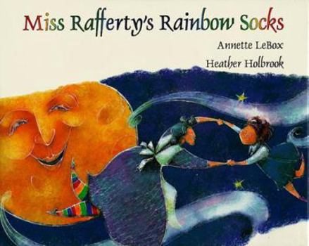 Hardcover Miss Rafferty's Rainbow Socks Book