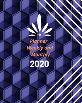 Planner Weekly and Monthly 2020: Weekly & Monthly Planner Jan 1, 2020 to Dec 31, 2020:  (2020 Pretty Simple Planners)