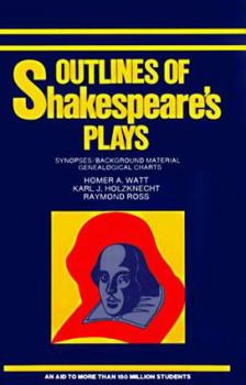 Paperback Outlines of Shakespeare's Plays Book