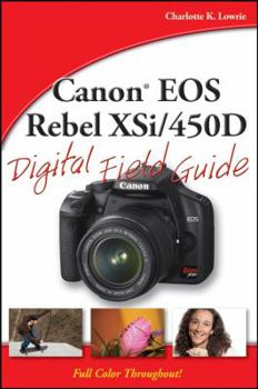 Paperback Canon EOS Rebel XSi/450D Digital Field Guide Book