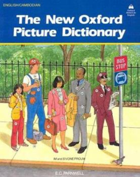 Paperback The New Oxford Picture Dictionary [Khmer] Book