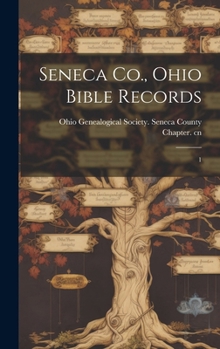 Hardcover Seneca Co., Ohio Bible Records: 1 Book