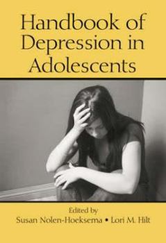 Hardcover Handbook of Depression in Adolescents Book