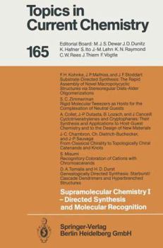 Paperback Supramolecular Chemistry I -- Directed Synthesis and Molecular Recognition Book