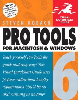 Paperback Pro Tools 6 for Macintosh and Windows: Visual QuickStart Guide Book