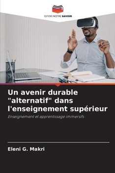Paperback Un avenir durable "alternatif" dans l'enseignement supérieur [French] Book