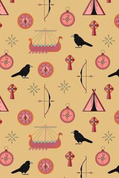 Paperback Viking Pattern - Go To Valhalla 24: Graph Paper 5x5 Notebook for Norse Mythology Lovers Book