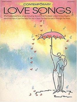 Paperback Contemporary Love Songs - Updated Book