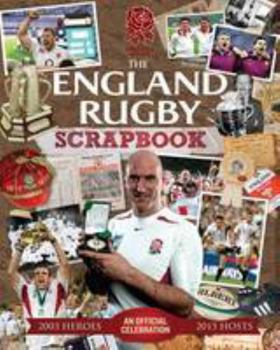 Hardcover The Official England Rugby Scrapbook Book