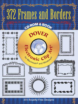 Paperback 372 Frames and Borders CD-ROM and Book [With] Book