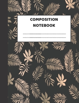 Composition Notebook: Wide Ruled Paper Notebook Journal | Nifty Wide Blank Lined Workbook for Teens Kids Students Girls for Home School College for Writing Notes | 8.5 x 11, 110 pages