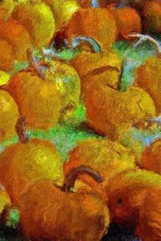Paperback Pumpkins: Notebook Book