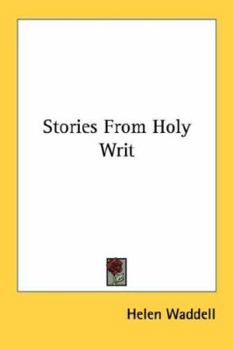 Paperback Stories from Holy Writ Book