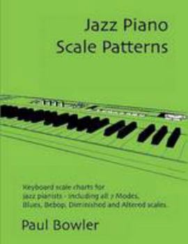 Paperback Jazz Piano Scale Patterns Book