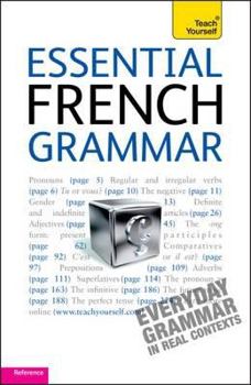 Hardcover Essential French Grammar Book
