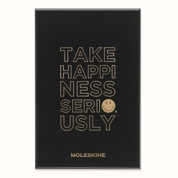 Hardcover Moleskine Limited Edition Noteboook Smiley Box, Large, Ruled, Black, Hard Cover (5 x 8.25) Book