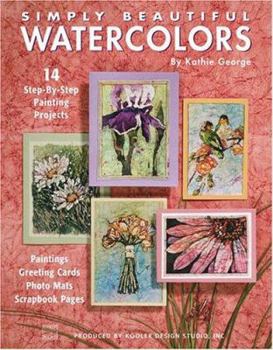 Paperback Simply Beautiful Watercolors Book