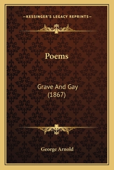 Paperback Poems: Grave And Gay (1867) Book