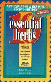 Paperback 10 Essential Herbs Book