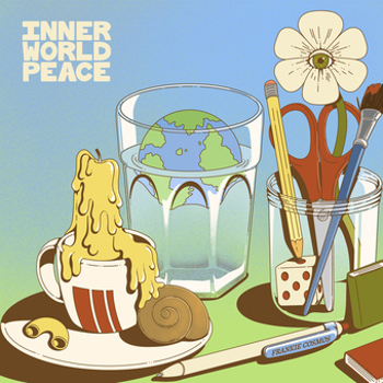 Vinyl Inner World Peace   Clear Book