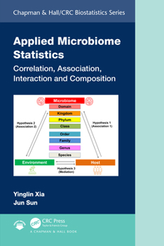 Hardcover Applied Microbiome Statistics: Correlation, Association, Interaction and Composition Book