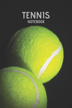 Paperback Tennis Notebook: Game Stats Score Notes Keeper Tennis Player Gift Notebook Book