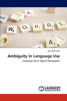 Paperback Ambiguity in Language Use Book