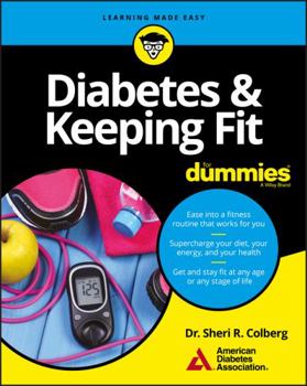 Paperback Diabetes & Keeping Fit for Dummies Book