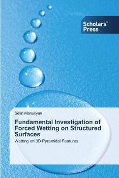 Paperback Fundamental Investigation of Forced Wetting on Structured Surfaces Book
