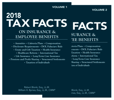 Paperback 2018 Tax Facts on Insurance & Employee Benefits Book