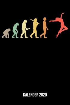 Kalender 2020: Terminplaner A5 - Retro Tanzen Dance Evolution Wochenkalender & Monatsplaner 2020 - Geschenk für Dancer (German Edition)