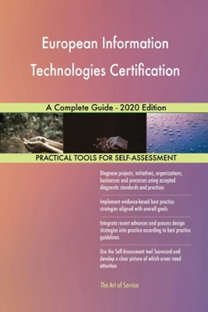 Paperback European Information Technologies Certification A Complete Guide - 2020 Edition Book