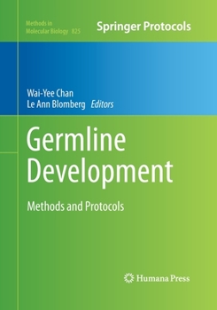 Paperback Germline Development: Methods and Protocols Book