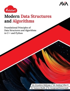 Paperback Kickstart Modern Data Structures and Algorithms Book