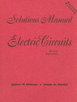 Hardcover Electric Circuits Solutions Manual Book