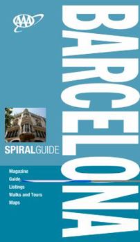 Spiral-bound AAA Spiral Barcelona Book