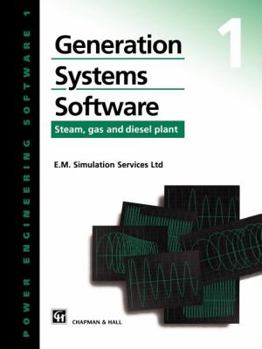 Paperback Generation Systems Software: Steam, Gas and Diesel Plant Book