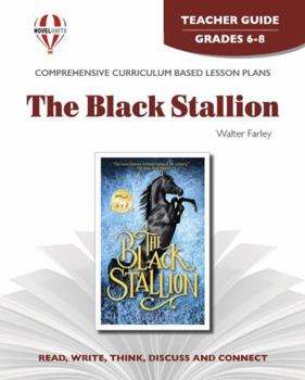 Paperback Black Stallion - Teacher Guide by Novel Units Book