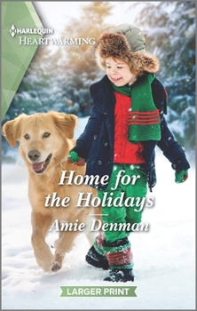 Mass Market Paperback Home for the Holidays: A Clean Romance [Large Print] Book