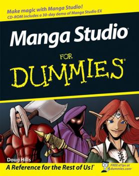 Hardcover Manga Studio for Dummies [With CDROM] Book