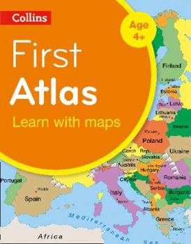 Paperback Collins First Atlas Book