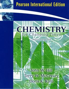 Paperback Chemistry for Changing Times Book