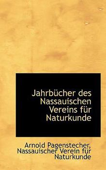 Paperback Jahrbucher Des Nassauischen Vereins Fur Naturkunde Book